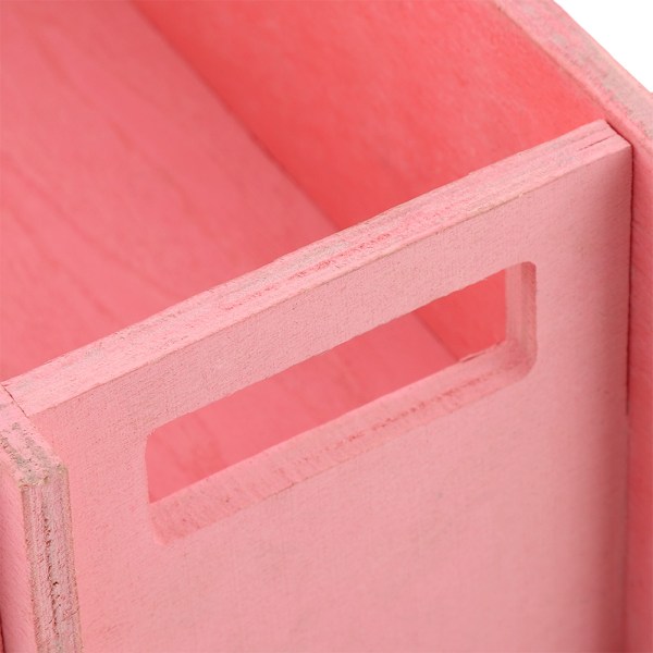 Avtakbar treoppbevaringsboks skrivebord bord sminke penn smykker tilbehør arrangør holder