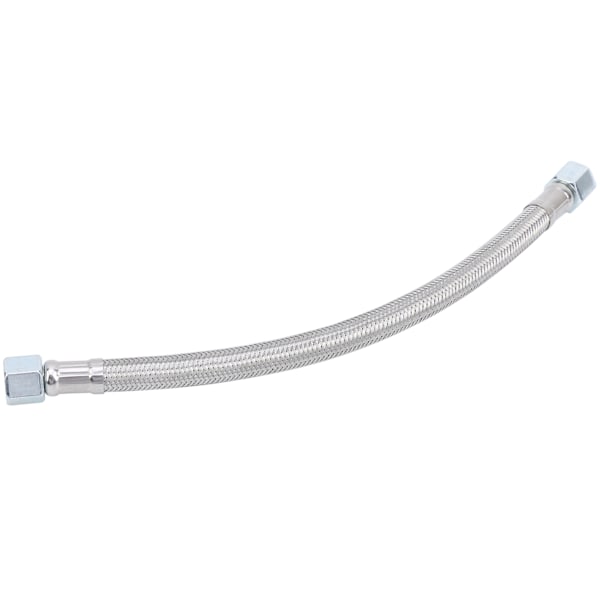 10 stk. 14 x 1,5 mm Støbt Stål Slange Fleksibel Metalslange til Luftkompressor 35 cm