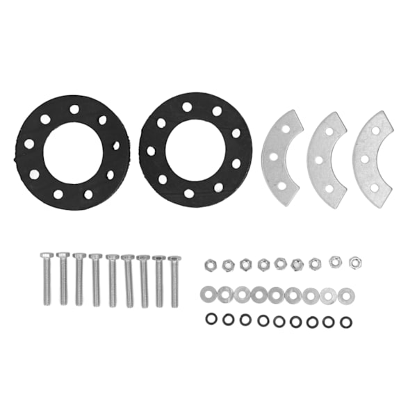 9-hulls bakhjulssprokettmontering gummipadssett for 48cc 66cc 70cc 80cc 2-takts motorisert sykkel