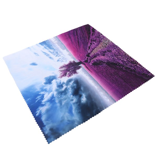 Tryckt Duk Rektangulär Bordsduk TV-skåpsöverdrag för Kök Matplats Fest Högtid Jul Röda Träd Gräsmönster 140x140cm