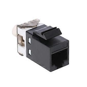 RJ45 Cat6 Keystone -liittimet, ohut profiili, 2 kpl, Ethernet Punch Down Keystone -liitinsovitin