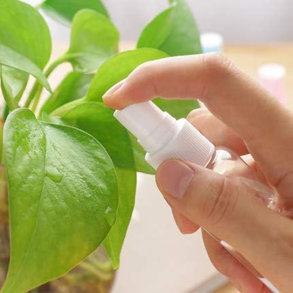 Fina Dimsprayflaskor, Luktfria Återanvändbara för Aromaterapi och Skönhetsvård, 30 st Tryckbeständiga Behållare, Läckagesäkra Flaskor för Hushållsstädning