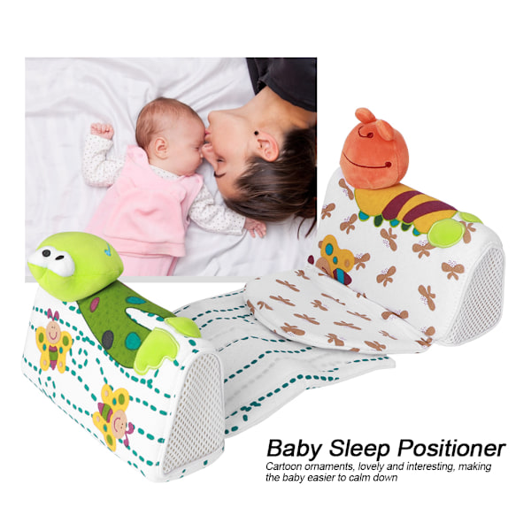 Baby Pute Tegneserie Spedbarn Sovestilling Posisjonerer Anti Flatt Hode Anti Rull Sove Pute