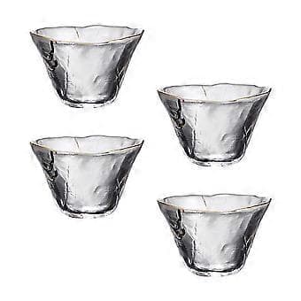 4 st Japansk Sake Koppar Drickskoppar Te Koppar Universella Glas Koppar