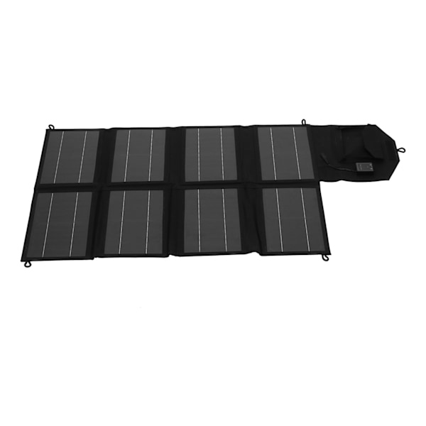 50W Solpanel Kit Portabel Vikbar Solcellsladdare Nödströmförsörjning för Bil Husbil Båt