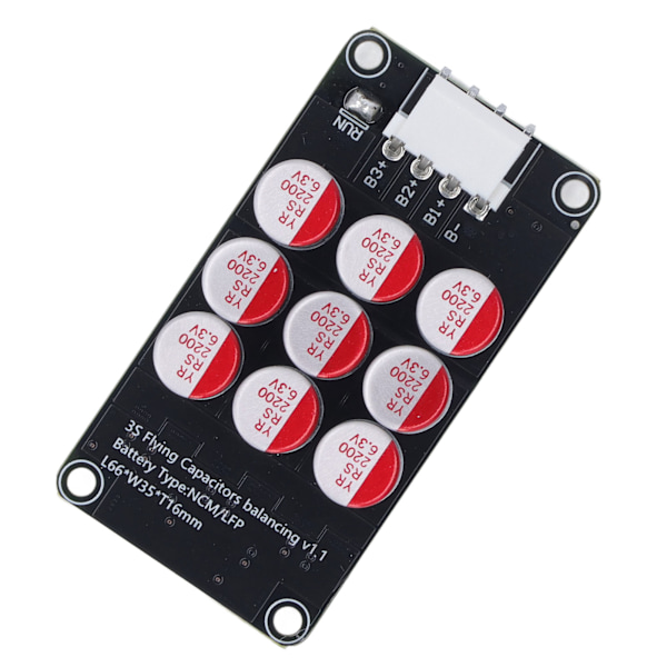 Batteri Aktiv Udligner 3S Balancer Li Ion Lithium Energi Overførselsplade Udligning Modul DC2.7‑4.2V 5A