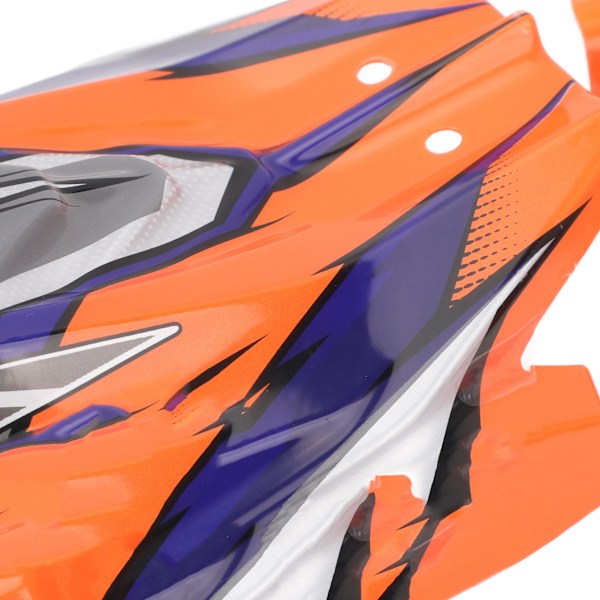 RC Kaross med Spoiler Vinge Plast RC Skal Skydd Fodral Ersättning för WLTOYS 124010 Reservdelar