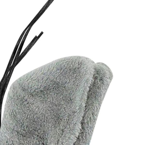 Hjørne Fleece Fugle Tæppe Behagelig Varmt Fuglely Bed Papegøjetæppe til Efterår Vinter Små Mellems Store Fugle Grå