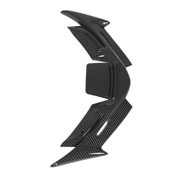 Motorcykel Forreste Fairing Winglet ABS Slidstærkt Aerodynamisk Fairing Wing Udskiftning til YZF R15 V4 2022 og Frem Carbon Fiber Stil