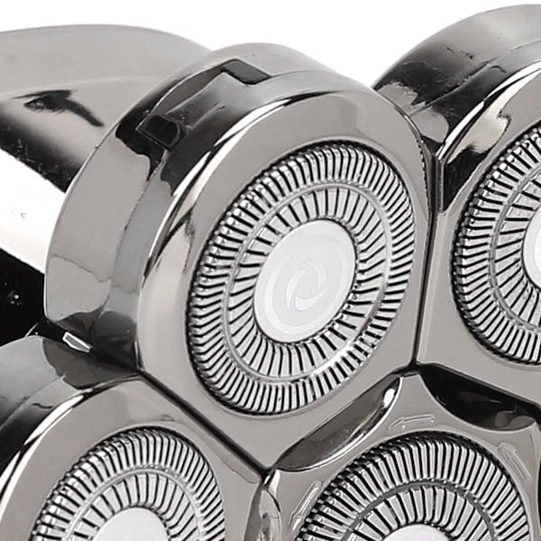 Monitoiminen sähköpartaveitsi digitaalisella näytöllä, USB-lataus, päivitetty kaksoisterä, 6-in-1