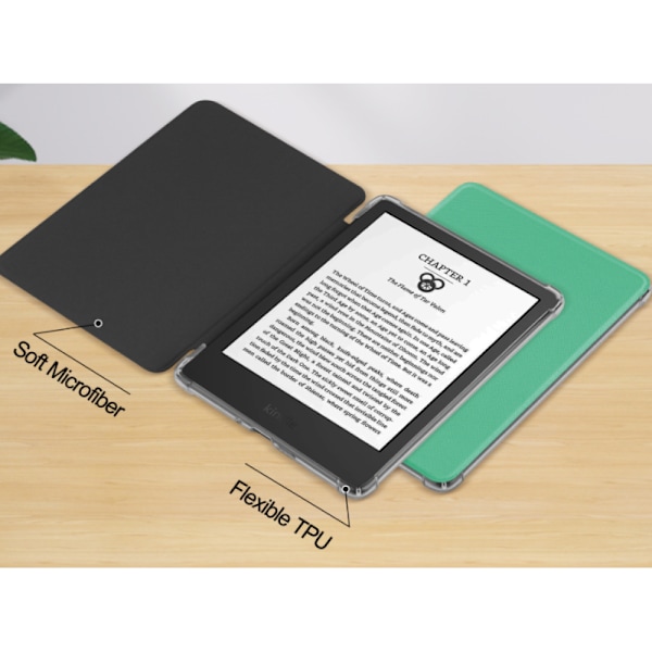 Amazon 11. generation 224 6 tommer Stødsikkert Smart Case Flip Læder