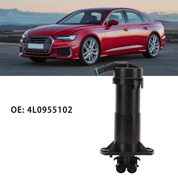 Forlygtevasker Vandspray 4L0955102 Højre Side Udskiftning til Q7 BASE SPORT UTILITY 4‑Dørs 2007‑2011