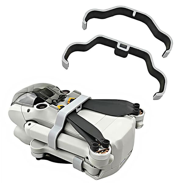 Drone Propelholder til DJI Mini-serien, Quick Release Bladbeskytter Stabilisator Fixator Rem med blødt materiale og kompakt design til Mini 4K