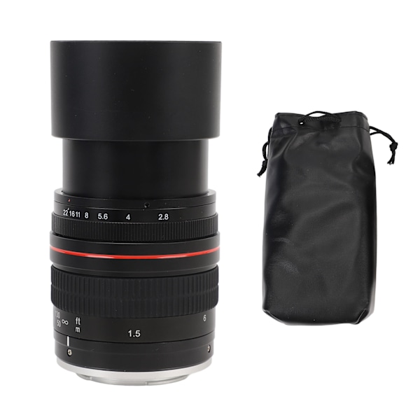 Fast Fokusobjektiv 135mm F2.8 Stor Bländare Fullformat Multi-belagt Optiskt Glas DSLR Fast Fokusobjektiv för D5 D4s D4 D3x Df D810 D800 D750 D610 D500
