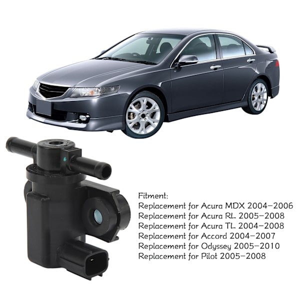 Bil Dampbeholder Rensningsventil Solenoid 36162 RDV J01 Udskiftning til Acura MDX RL TL