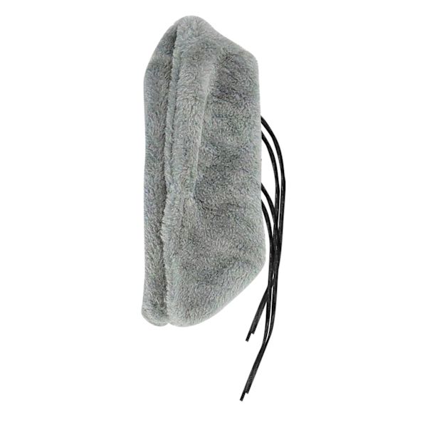 Hjørne Fleece Fugle Tæppe Behagelig Varmt Fuglely Bed Papegøjetæppe til Efterår Vinter Små Mellems Store Fugle Grå