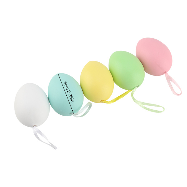 Påskägg, Konstgjort Ägg DIY Dekoration Ägg Påskägg Leksaker Hängande Ornament