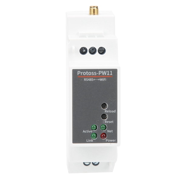RS485 till WiFi Ethernet Serial Server för DIN-skena för Mbed System 9-50VDC PW11-M