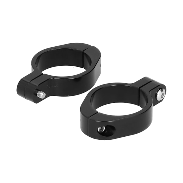 Motorcykelstrålkastarefäste CNC Aluminium Framlampafäste Klämma för 1,5 tum 1,6 tum Gaffelrör