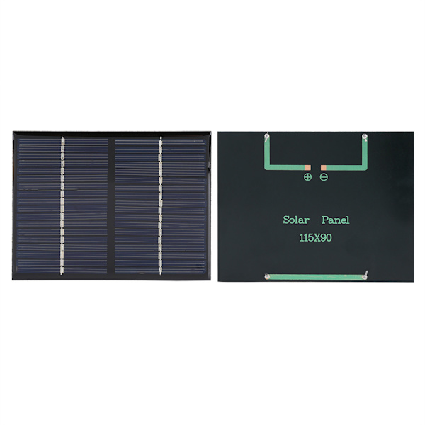 1,5W 18V Mini Kannettava Aurinkopaneeli DIY Virtamoduuli Akulle Puhelimelle Leikkikalulle Lataus