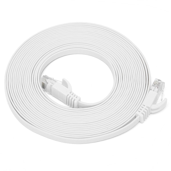 Ethernet-kabel CAT6 Gigabit 8-trådet snoet par netværksjumper fladt kobbertråd forsyninger 30 meter