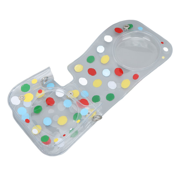 Kamera Beskyttelsesveske Transparent Fargerik Polka Dot Mønster Instant Kamera Etui for Mini 12