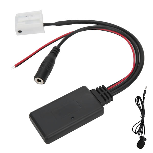 12-Pins Bluetooth AUX-IN Adapter med Mikrofon Smartphone Håndfri Opkald Passer til RCD210 RCD300 RCD310