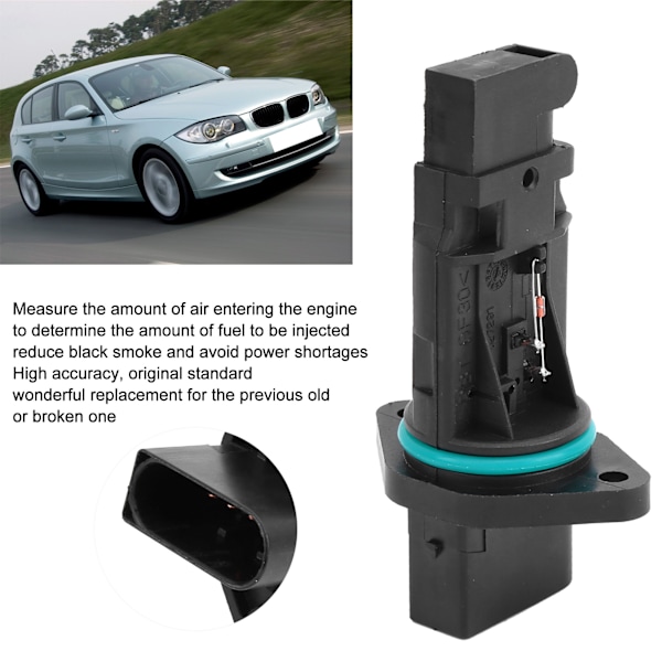 Masseluftmåler MAF Sensor 13622247074 Udskiftning Passer til 3 Serie E46 316i/318d/318i