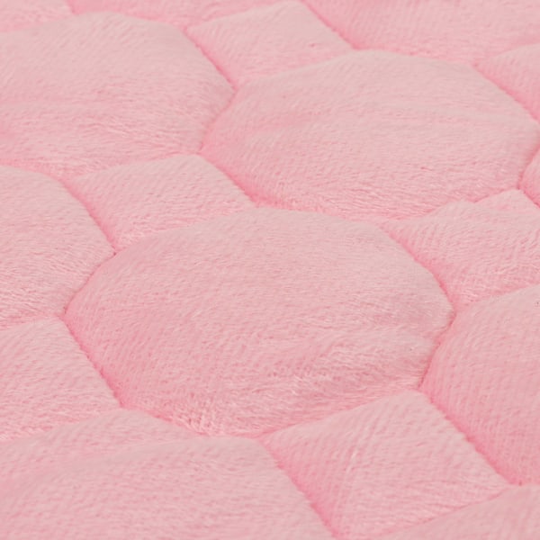 80 x 190cm Skønheds Massagebord Sengelinned SPA Behandlings Seng Betræk med Rundt Åndedrætshul Pink