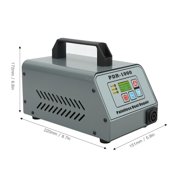 Auto Karosseri Buler Reparationsmaskine PDR Induktionsvarmer Plade Metal Lakfri Buler Fjerningsenhed JP Stik 220V