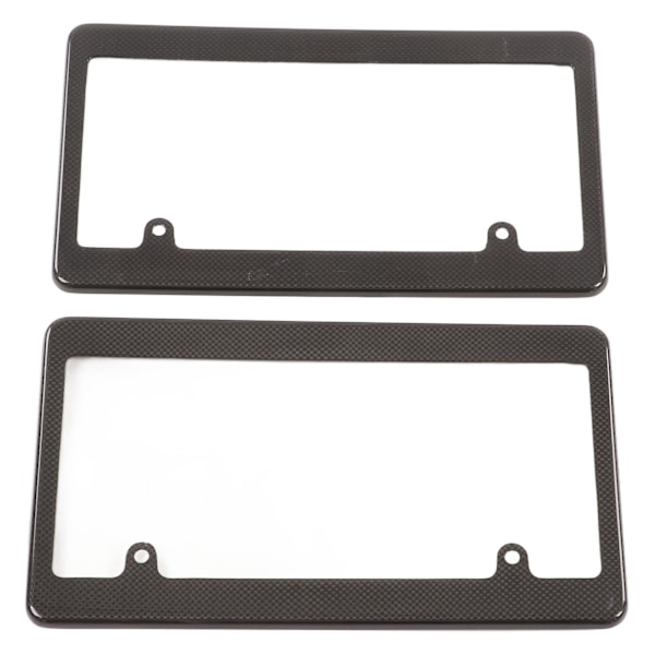 Nummerplade Ramme i Tør Carbonfiber Universal Udskiftning til Ford Mustang Explorer F250 F350