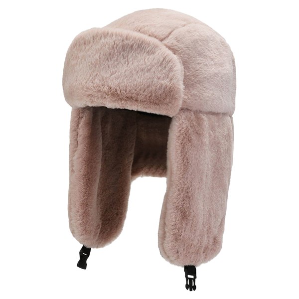 Aikuisten talvimukavuus muhkea venäläinen hattu tuulenpitävä täysi hattu korva