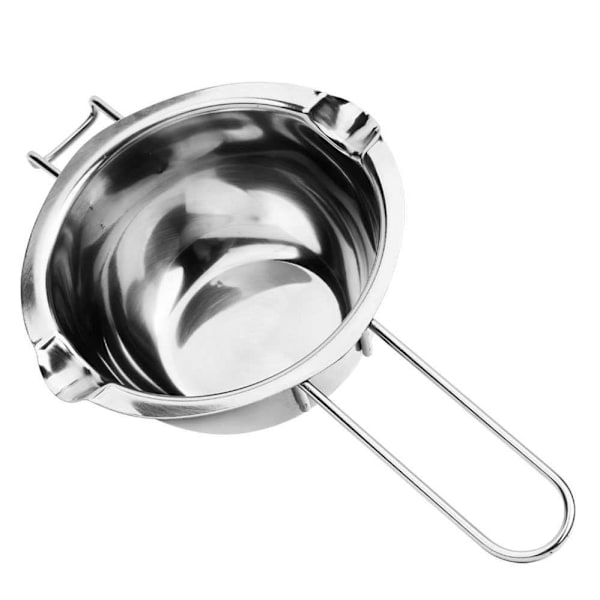 18_8 Stål Dubbelkokare, Universell Insats, Rostbeständig, Värmebeständigt Handtag, Platt Botten, Diskmaskinsäker, Passar De Flesta Kastruller