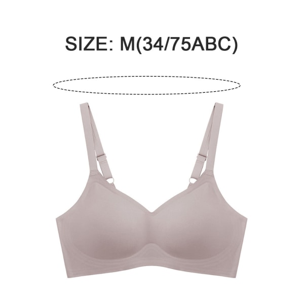 Wireless Bra Women's Seamless Bra Super Comfortable Bra V-Neck