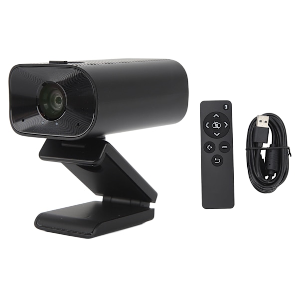 3 i 1 Webcam USB Kamera Højttaler Mikrofon Combo 1080P Autofokus Video Computer Kamera med Mikrofon til Møde Live Streaming