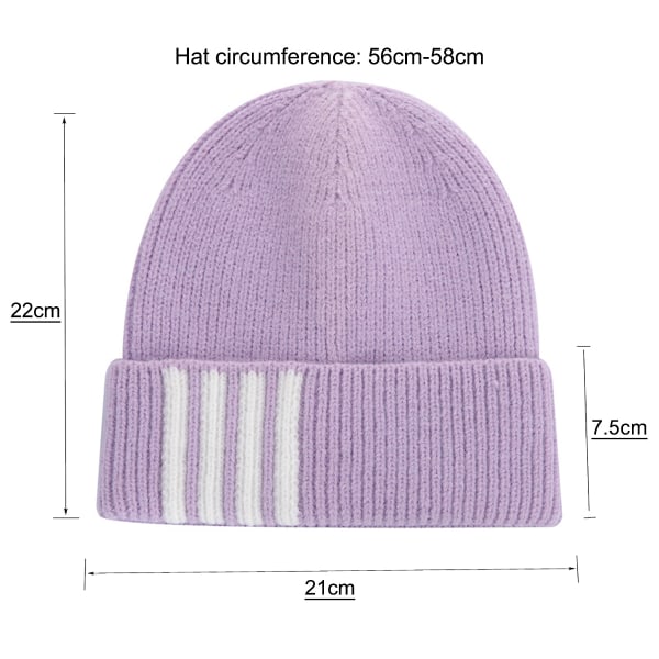 Knit Beanie for Men Women Kids, Winter Hats Warm Classic Daily C