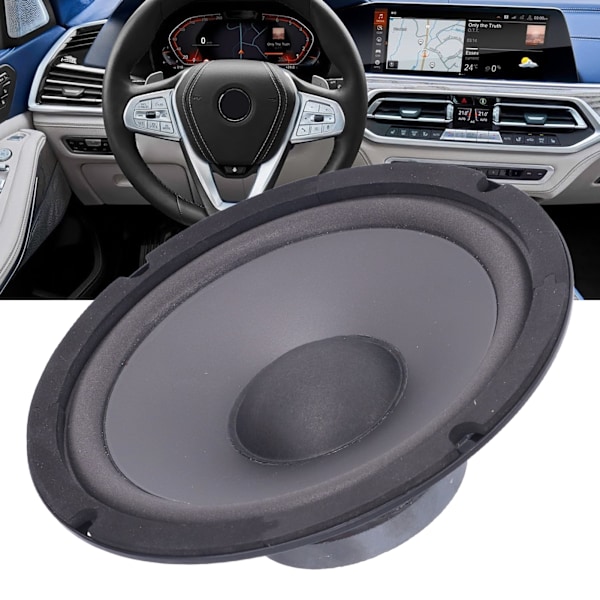 6.6in Car Subwoofer Coaxial Speaker Audio Loudspeaker Universal for Vehicle Stereo Sound System