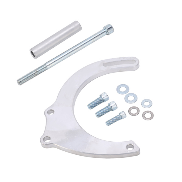 Langt Vannpumpe Alternatorbrakettsett Passasjersiden CNC Aluminium Erstatning for Small Block Chevy