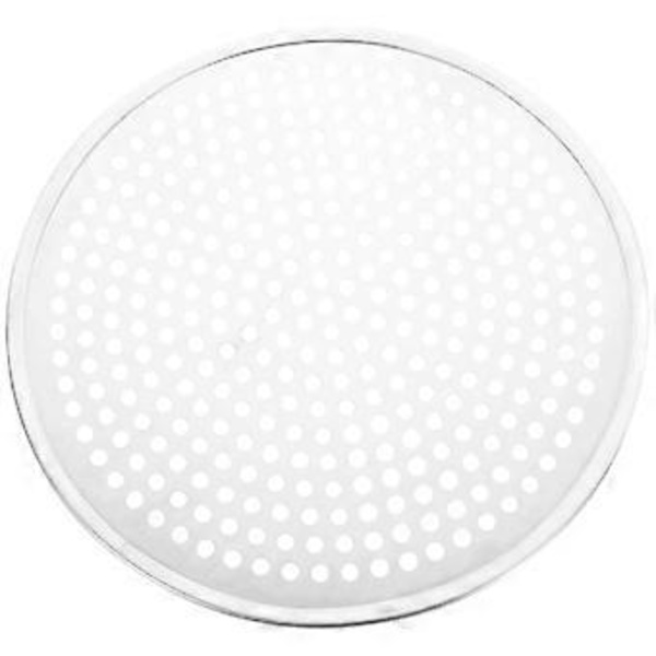 Pizza bageplade i rustfrit stål med huller Pizza bageplade Husholdningsovn Pizza bakke