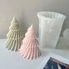 3D Silikon Juletre Lysform Stearinlysform DIY Form Juledekorasjon