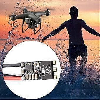 BLHeli-s Spring 20A/30A ESC 2-4S Stöder Mulitshot DSHOT för OneShot125 Multikopter Quadcopter Flygplan Borstlös