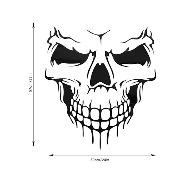 Bilsticker til panseret, klippbar, selvklebende for Jeep F150 Wrangler Rubicon JK CJ TJ YJ