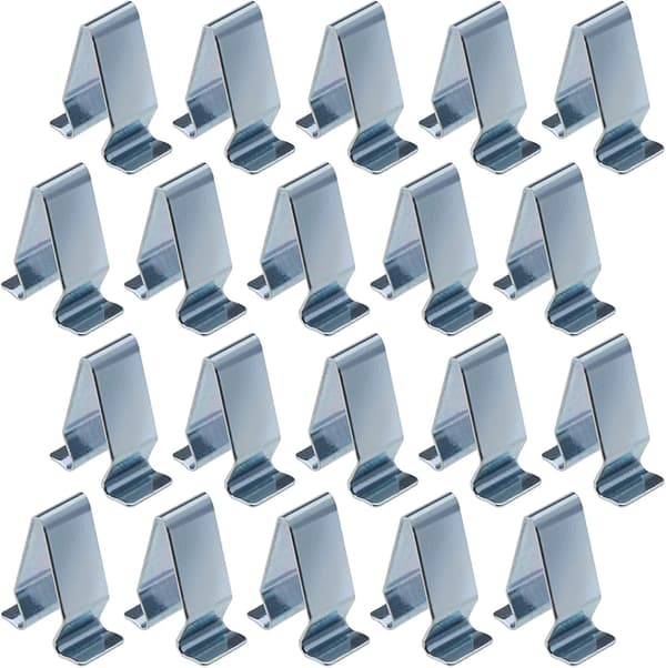 20-pack bilinteriör metallfästklämmor - 22 mm