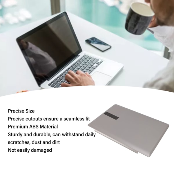 Laptop LCD Bakre Skal Ersättning Notebook LCD Bakre Övre Lock för NP530U4B NP530U4C Silvergrå