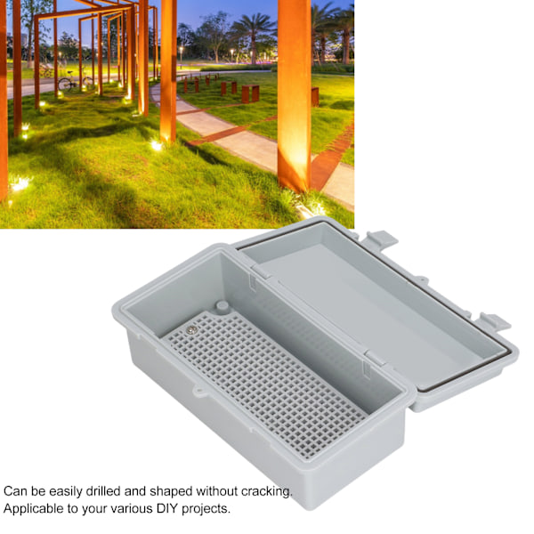 Jaktboks Elektrisk Kasse ABS IP67 Vanntett 200x100x70mm Strømkapsling for Utendørs