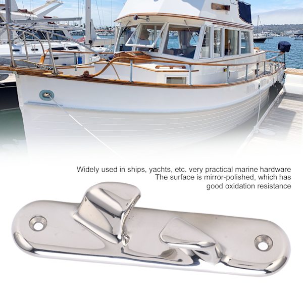152mm/5.98in Lige Bøjningsklampe Hardware 316 Rustfrit Stål Båd Skib Yacht Tilbehør