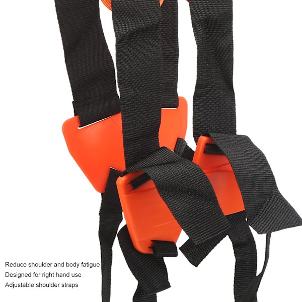 Trimmer Skulderstropp Nylon 4119 710 9001 Polstret Dobbel Skuldersele for STHIL FS
