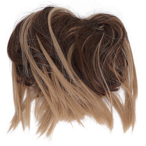Messy Bun -hiuslisäke - Naisten muodikas poninhäntä Synteettinen hiuslisäke Treffailuun Tanssiin Juhliin Q17‑18T10#