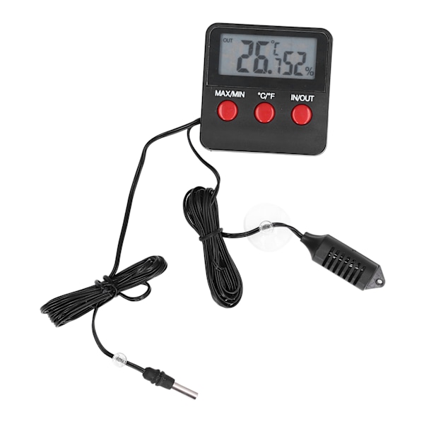 Fuktighets- och temperaturmätare Mini Termometer Digital Display Temp Sensor Meter Hygrometer DTH‑74