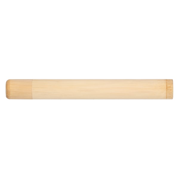 Mini Teblad Burk Behållare Portabel Tebehållare Rund Form Bamburör Förvaringslåda Cylinder